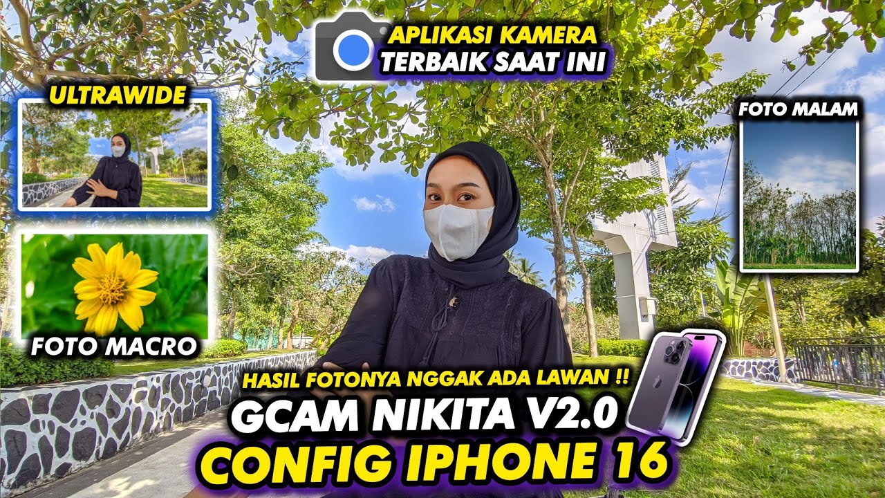 Use this cellphone camera to get clearer‼️Gcam Nikita V2.0 Config iPhone 16 😱