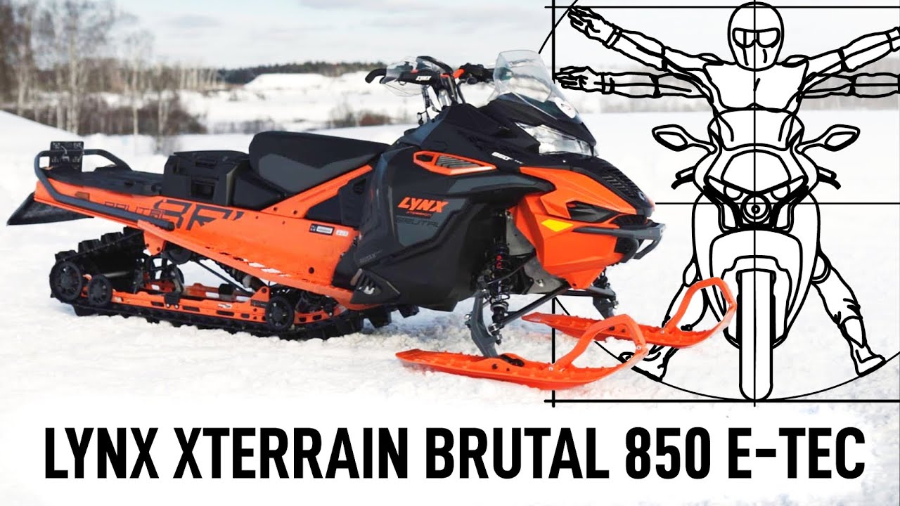 LYNX XTERRAIN BRUTAL 850 E-TEC: Тест-драйв самого универсального снегохода в мире!