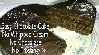 Chocolate Cake Recipe with Chocolate Spread|easy cake recipe by Red Chilli Tadka