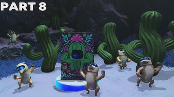 ASTRO BOT A 100% PS5 WALKTHROUGH PART 8 - WORMY PASSAGE