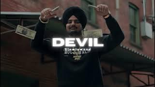 Devil - Sidhu Moose Wala(Slowed Reverb)