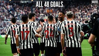 Newcastle United | All 48 Goals 18/19
