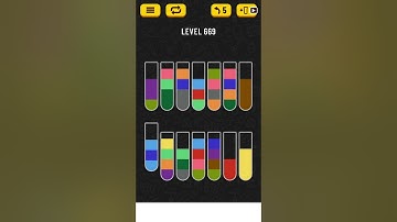 【Water Sort Puzzle】 Level 669
