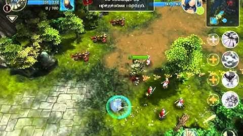 Heroes of Order & Chaos ios iphone gameplay
