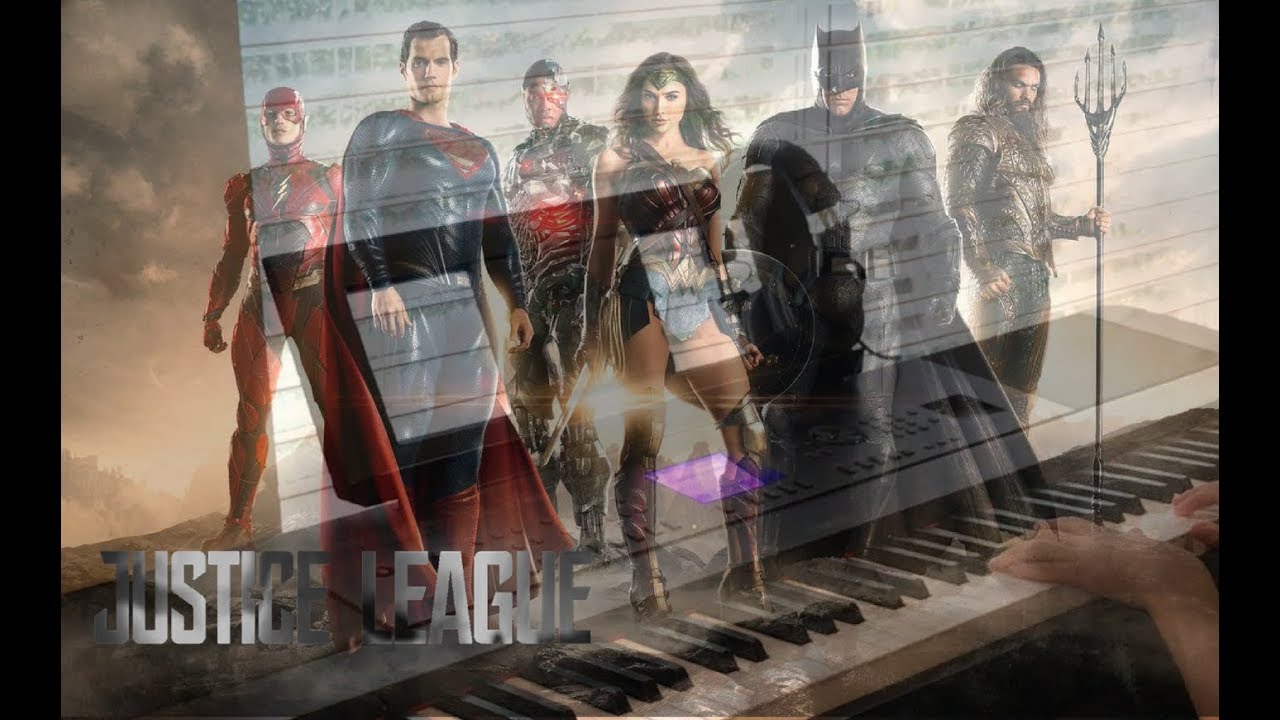 The Justice League Theme (Logos) - Justice League (piano cover)