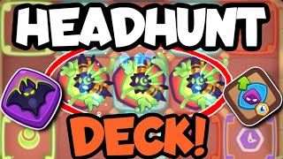 BEST DECK for HEADHUNTING DARK DOMAIN FACTION! | In Rush Royale!