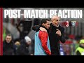 Pioli and Bennacer post-match reactions | #MilanFrosinone