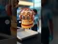 #パンケーキ #pancakes #マカダミアナッツ #macadamianuts #3danimation #aianimation #アニメ #anime