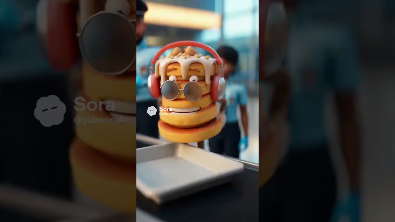 #パンケーキ #pancakes #マカダミアナッツ #macadamianuts #3danimation #aianimation #アニメ #anime