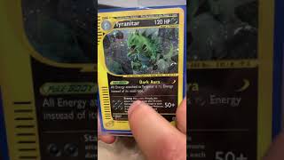 Amazing Tyranitar Pokemon Card. Aggressive Design In A Pokemon Card