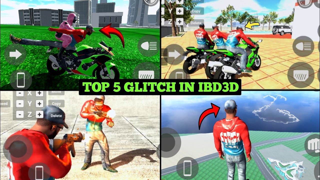 Top 5 Glitches in New Update 🚀 | Indian Bikes Driving 3D Bangla Gameplay | ( Part 2 )