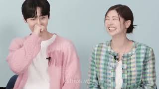 Jung so min and Minhyun undeniable chemistry behind the scenes tvn drama shows