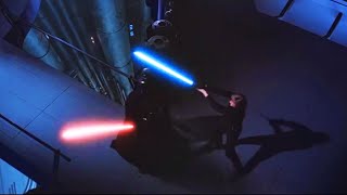 [ROTJ] Luke Skywalker Vs Vader (Original Blue Lightsaber)