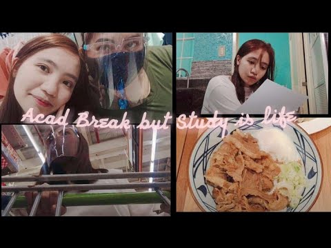 College hell week but not really | Before Midterms Vlog | Philippines