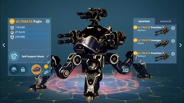 NEW ULTIMATE FUJIN IS INSANE! MOST OG ROBOT GETS AN ULTIMATE EDITION! (War Robots Test Server)