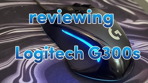 Reviewing the Logitech G300s