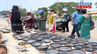 Rush To Buy Utensils From Rajasthani Vendors In Balasore