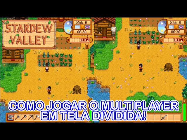 Stardew Valley terá co-op em tela dividida