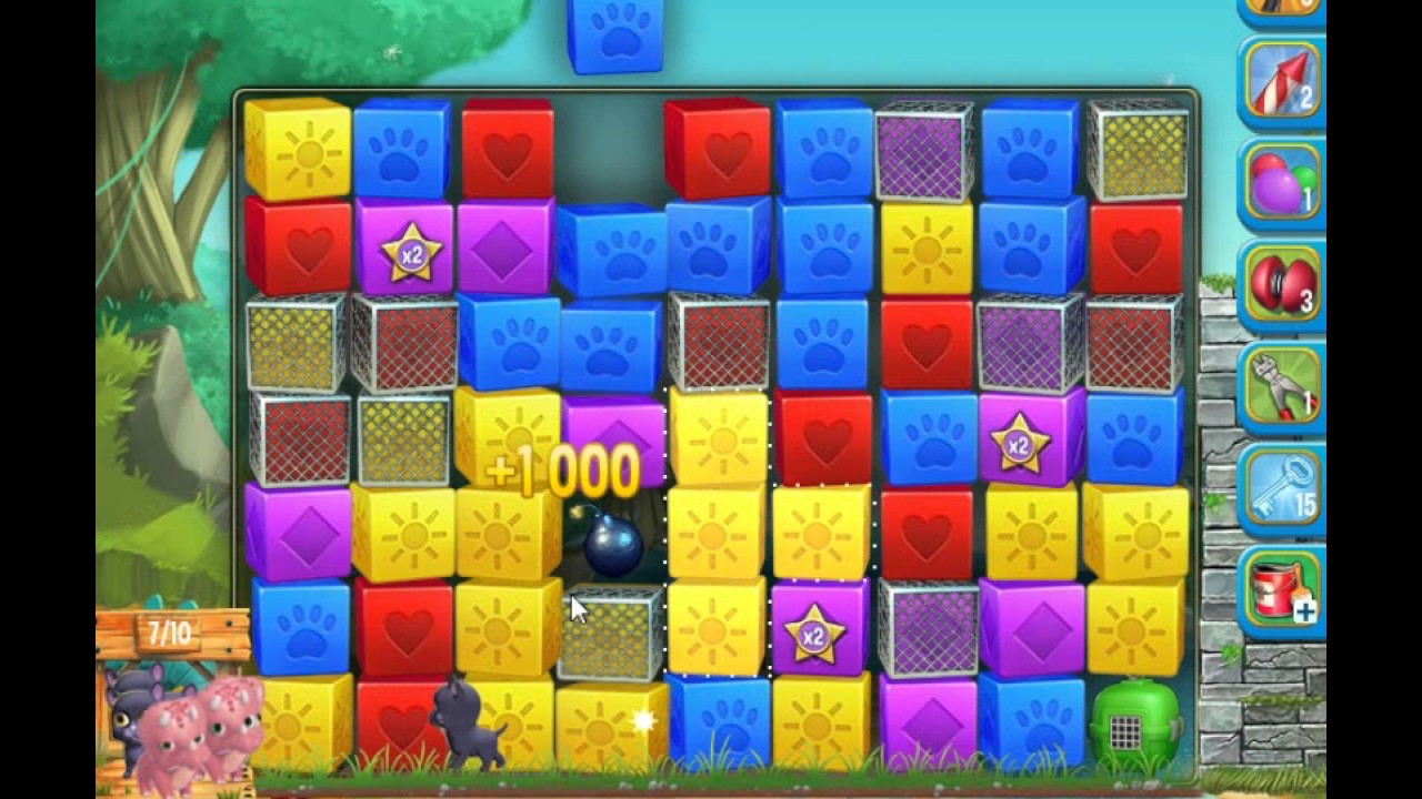 Pet Rescue Saga, Pet Island, 10th February 2017, level 6 😈 ►TOBIAS DEAMON◄