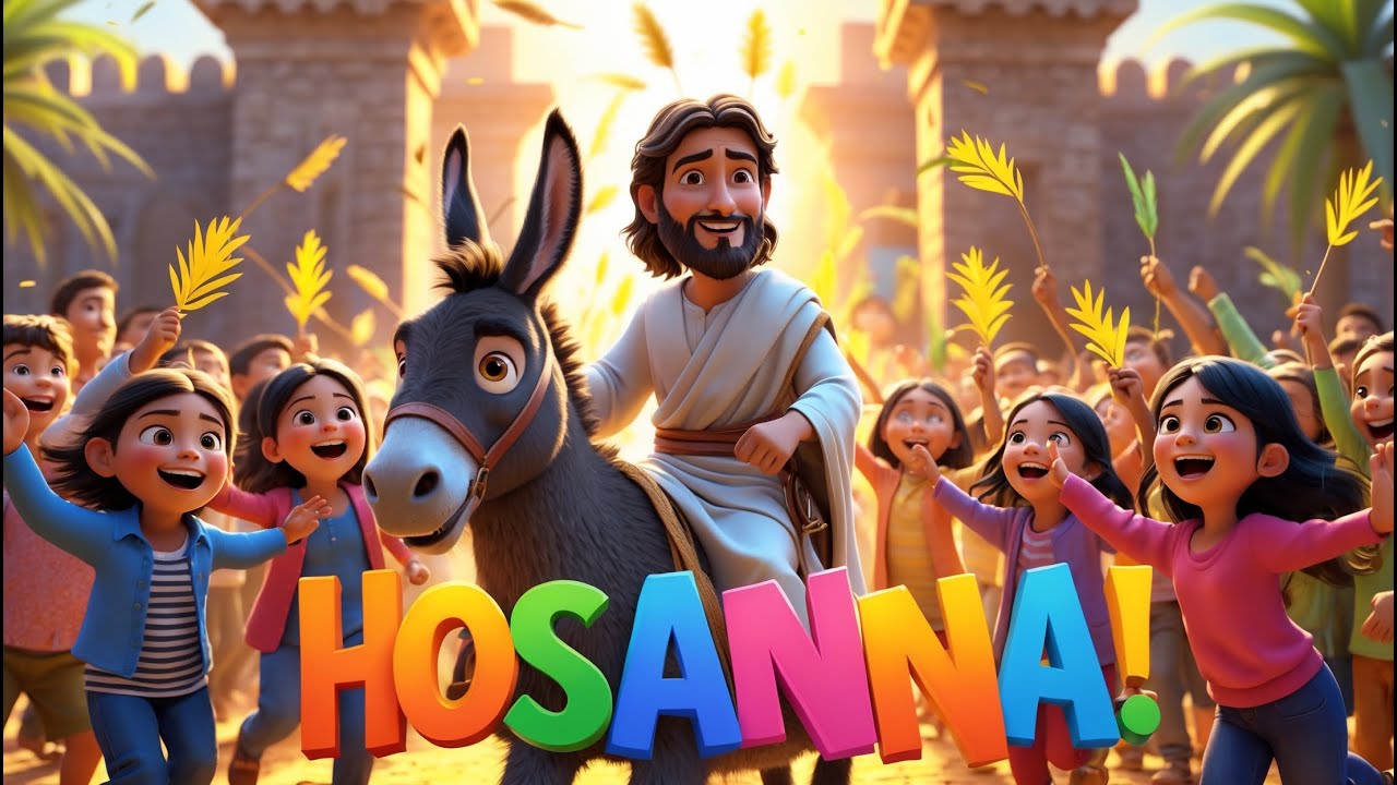 Hosanna! A Palm Sunday Song for Kids | Jesus Our Humble King - YouTube