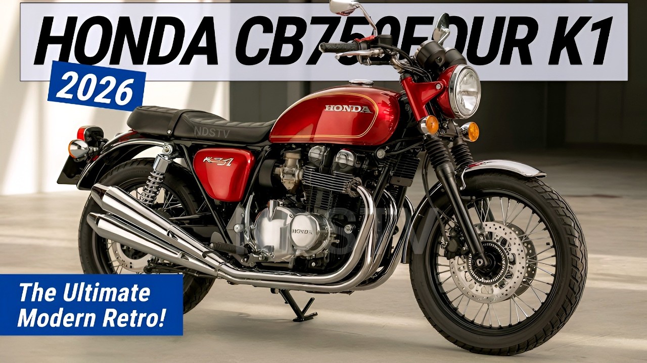 バイク CB750K4 NEW 2026 Honda CB 750 Four K1: The Ultimate Modern Retro! - YouTube