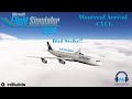Microsoft Flight Simulator 2024 | Lufthansa A340-300 Rainy Arrival & Bird Strike in Montreal, Canada