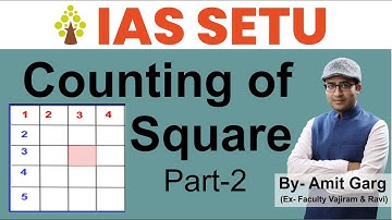 Short Trick: counting of Squares Part-2 By Amit Garg