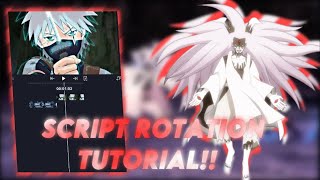 Rotation Tutorial Like @ScriptAmv || Alight Motion📱[free preset]!!