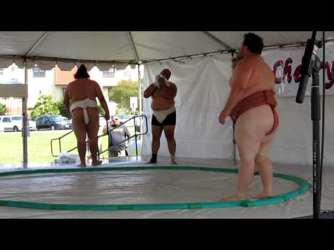 Sumo, Part 3 (Fight) of 4 @ The Cherry Blossom Fes...