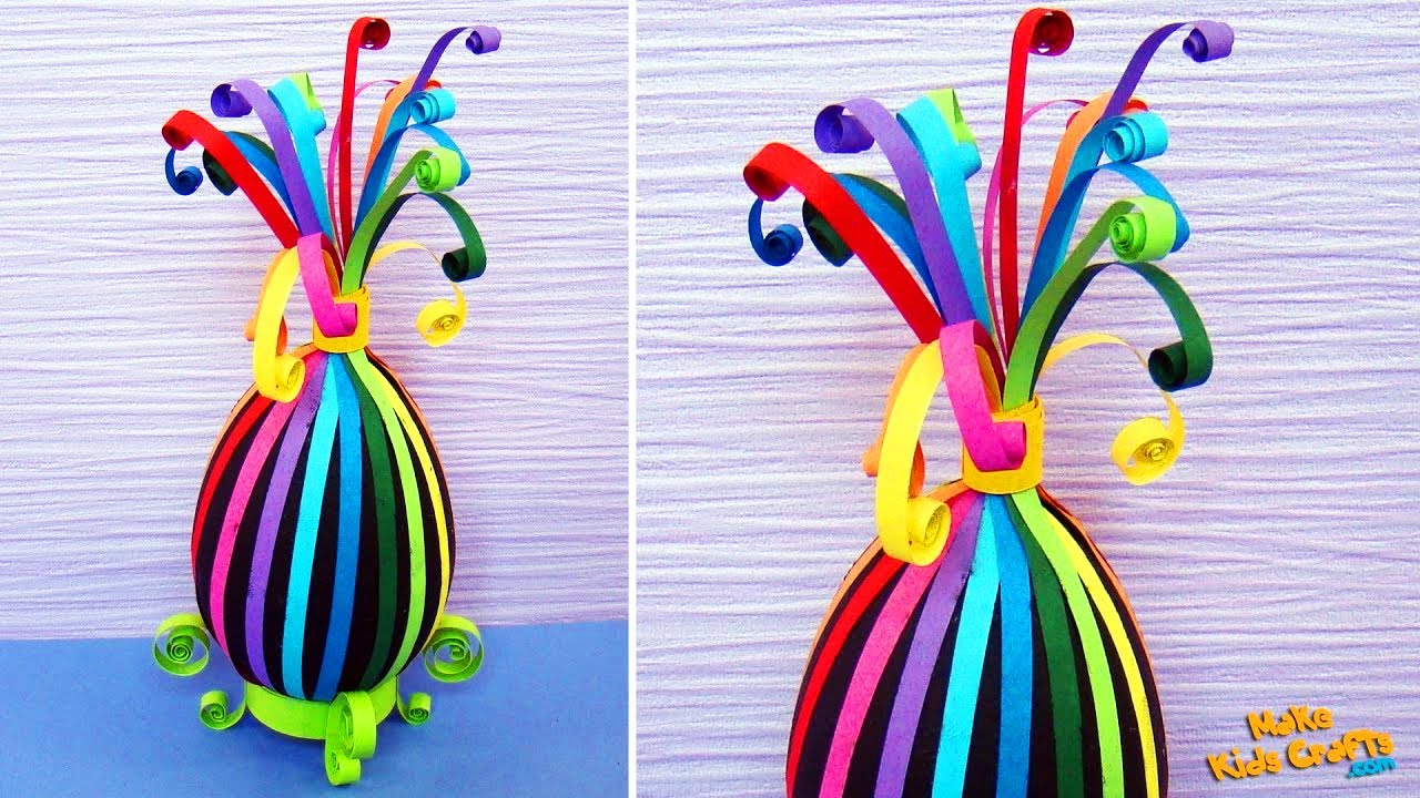 How to make a Paper Quilling Easter Eggs? DIY YouTube