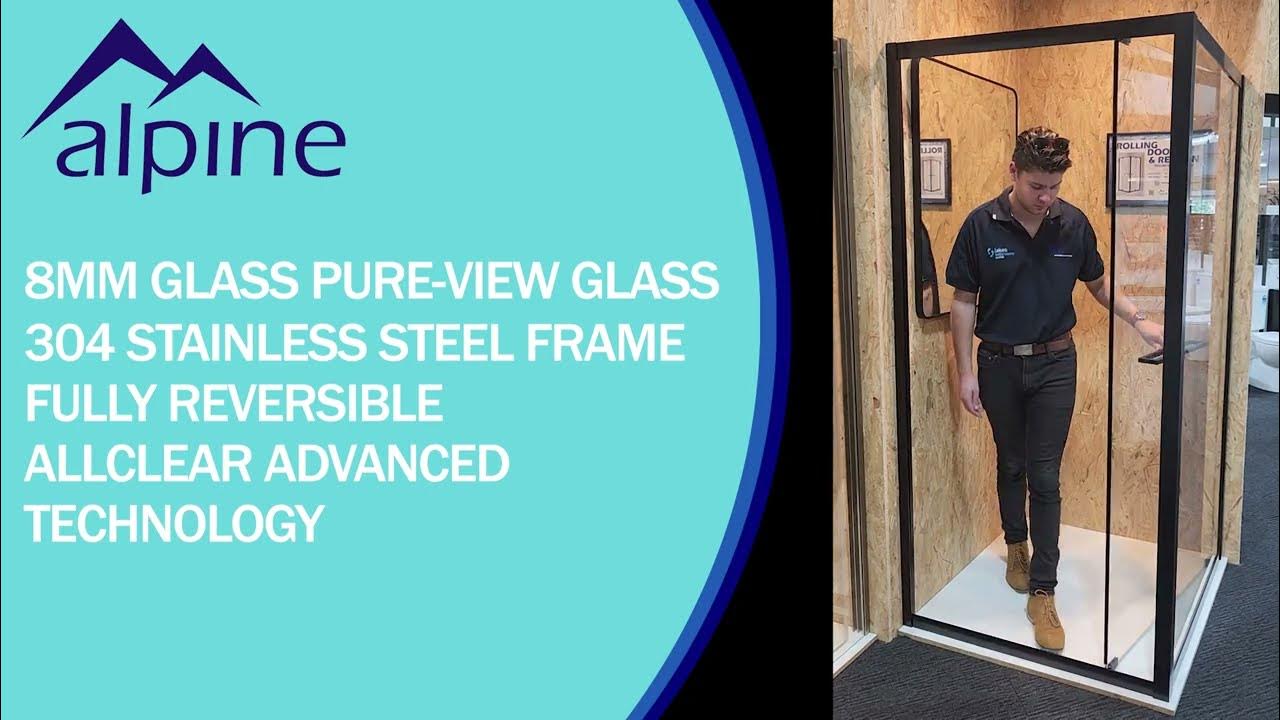 Rolling Door and Return Shower Screen YouTube