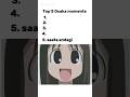 Top 5 Osaka funny moments.#anime