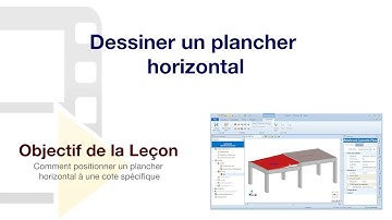 Tutoriel Vidéo de EdiLus CONCRETE - Dessiner un plancher horizontal - ACCA software