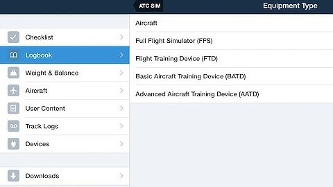 ForeFlight Feature Focus: Logbook Simulator Support