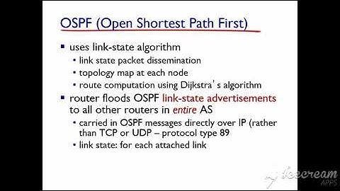 Part 2 : Network Layer 15 "OSPF"