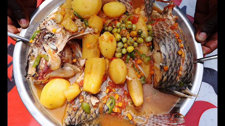 Ugandan Food along the Shores of Lake Victoria!!