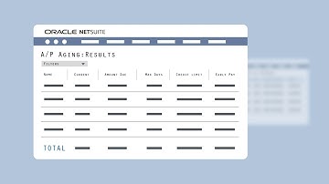 NetSuite Accounts Payable Software: Dashboards & Reporting