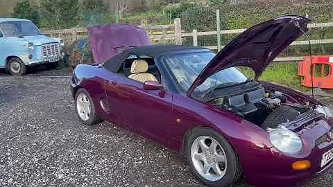 1999 MG MGF 1.8I  | MATHEWSONS CLASSIC CARS | 10 & 11 DECEMBER 2021