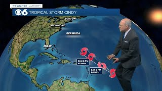 Tracking the Tropics: Friday update on Tropical Storm Cindy