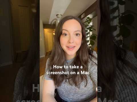 HOW TO SCREENSHOT ON A MAC #shortsvideo #applemac #apple #screenshot
