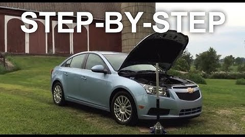 Chevy Cruze Serpentine Belt Replacement - EASY FIX