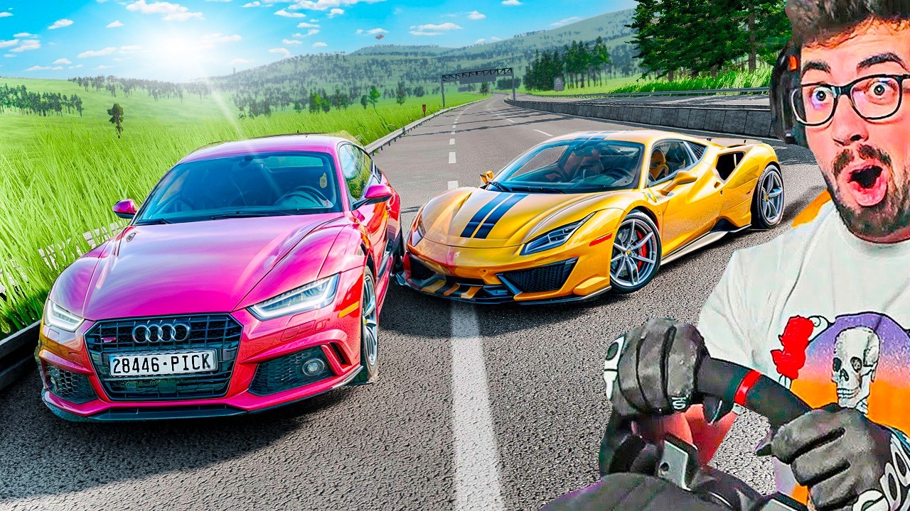 ACCIDENTES A TODA VELOCIDAD EN AUTOPISTA 💥 | BeamNG Drive