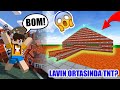 MİNECRAFT'TA LAVIN ORTASINA TNT EV YAPTIM! (PATLADI MI?)