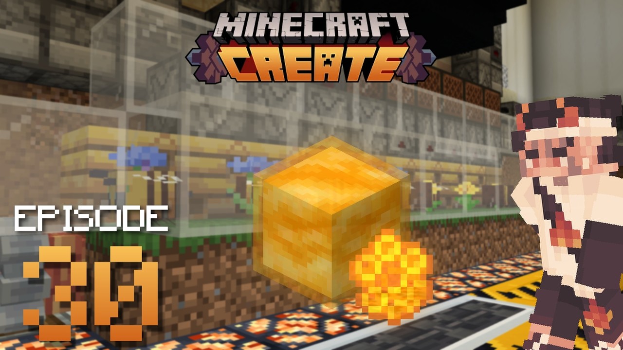 I Built a HONEY FARM in the Create Mod | Minecraft Create Mod Ep. 30 ...