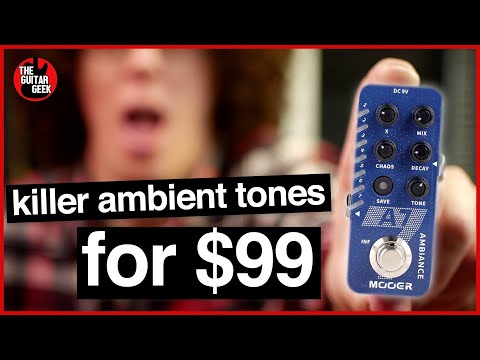 ギター Mooer A7 reverb Amazon.com: MOOER A7 Reverb Guitar Pedal Ambiance Versatile