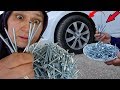 TEKERE Vida DOLDURUP 30 Km Gitmek!!! CAR WHEEL vs NAIL SCREW 30 Km Go Going EXPERİMENT