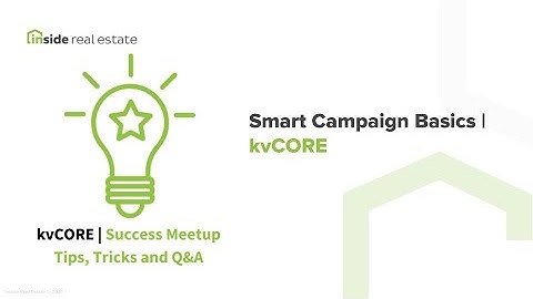 Smart Campaigns Part 1 Basics - 11/17