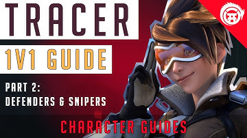 Overwatch How To Tracer Guide: 1v1 vs Defenders, Snipers, Builders p2/4 | OverwatchDojo