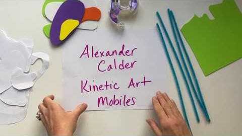 Calder Kinetic Art Mobiles