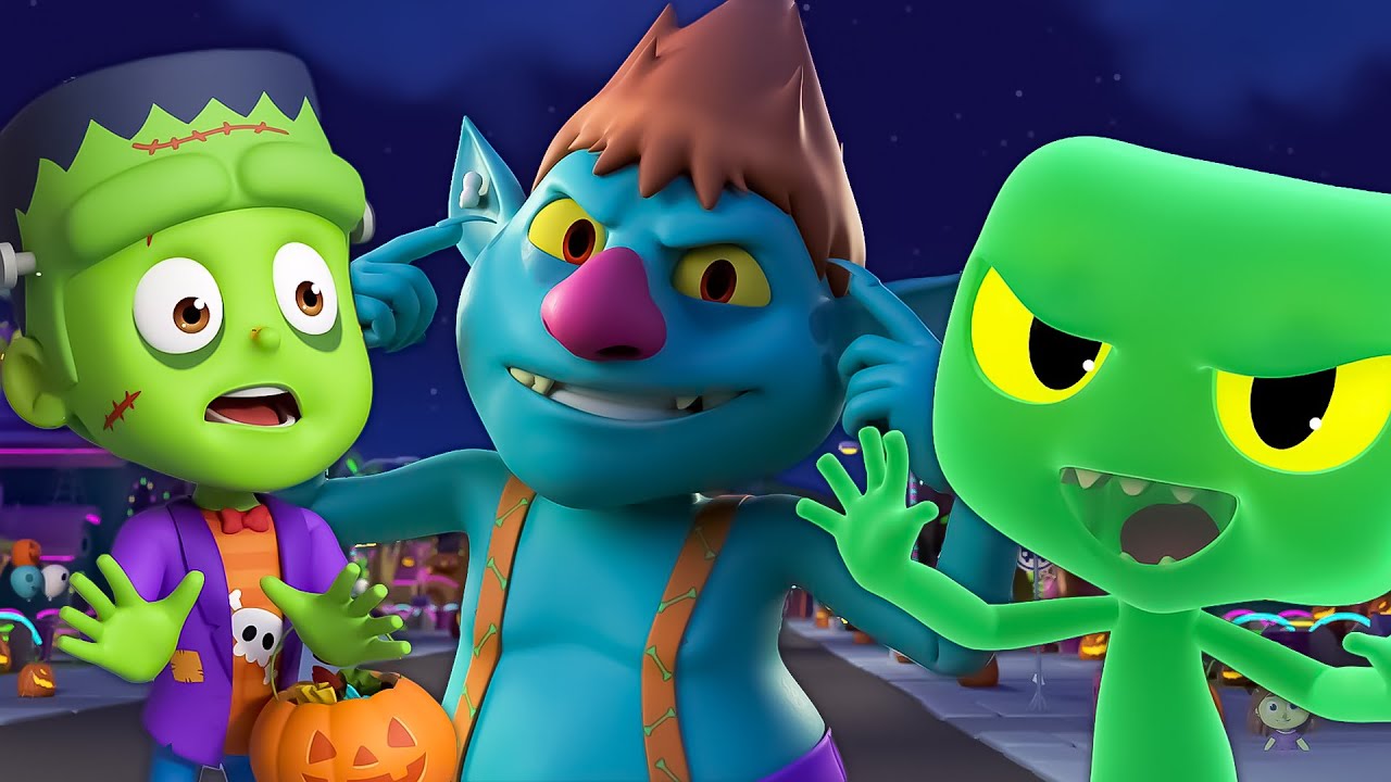 Spooky Scary Monster + More Halloween Music for Kids